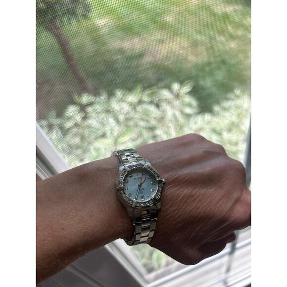 Bulova Marine Star Date Watch 96R109, blue face main image 13
